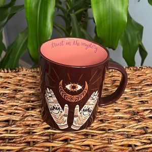 Prima Design Trust In The Mystery Henna Tattoo Hands Holding Moon Mug